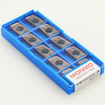 1135 1604加工钢件，不锈钢铣专用数控铣刀片，APMT1604PDER MX1025铣刀粒