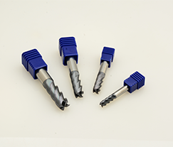 GMX 55HRC钢件加工用 4刃平头铣刀