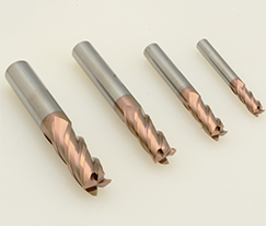 PMX 65度 四刃平底立铣刀