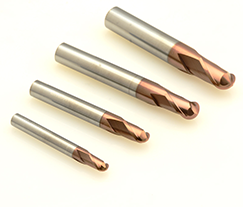 PMX 65度两刃球头铣刀