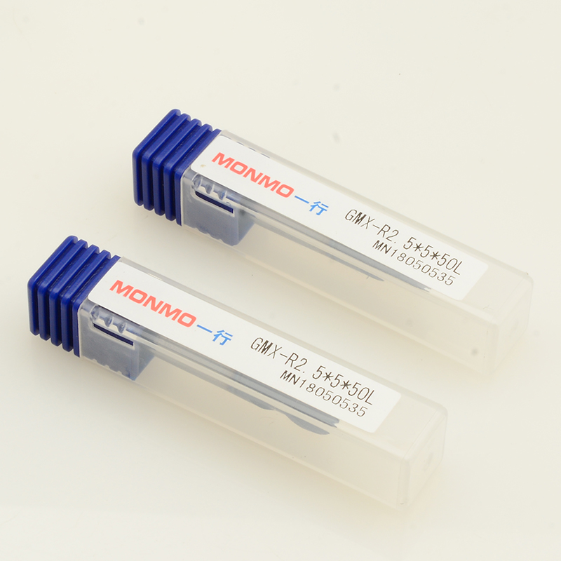 GMX 55度 55HRC钢件加工用 4刃圆鼻刀CNC钨钢铣刀