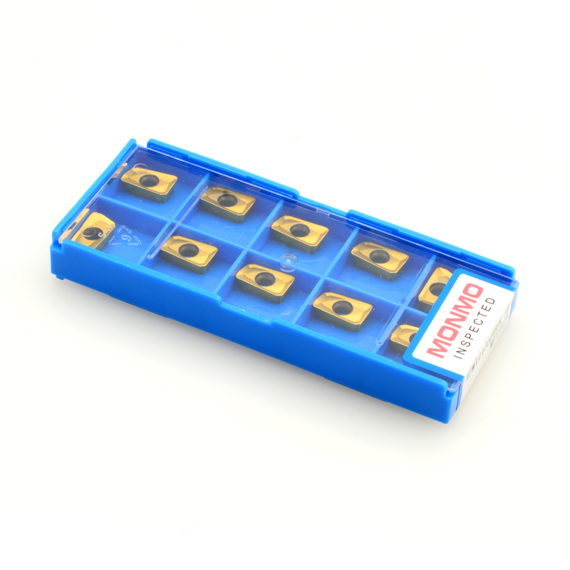 1135 1604 MONMO MP1025数控刀粒 加工塑胶模具钢APMT1135PDER-XM铣