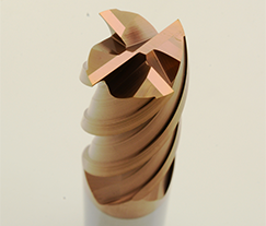 PMX 65度 四刃平底立铣刀